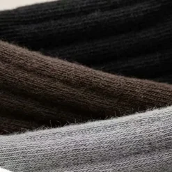 Men's 5 Pairs Multi Packs Socks Crew Socks Running Socks Casual Socks Rainbow Color Color Block Vacation Sports & Outdoor Daily Basic Warm Fall & Winter Fashion Casual