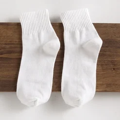 Men's 10 Pairs Multi Packs Socks Crew Socks Running Socks Casual Socks Black White Color Solid / Plain Color Sports & Outdoor Daily Vacation Basic Medium Spring Fall Fashion Casual