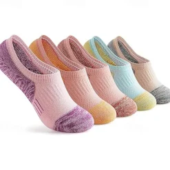 Men's 5 Pairs Multi Packs Socks Running Socks Casual Socks Black White Color Color Block Vacation Sports & Outdoor Daily Basic Medium Spring Fall Fashion Casual