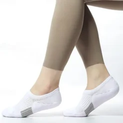 Men's 5 Pairs Multi Packs Socks Running Socks Casual Socks Black White Color Color Block Vacation Sports & Outdoor Daily Basic Medium Spring Fall Fashion Casual