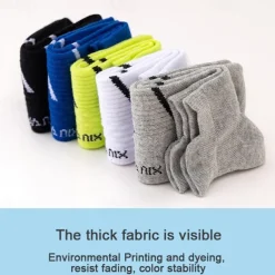 Men's 5 Pairs Multi Packs Socks Running Socks Casual Socks Black White Color Plain Vacation Sports & Outdoor Daily Basic Medium Spring Fall Fashion Casual