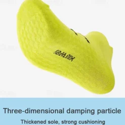 Men's 5 Pairs Multi Packs Socks Running Socks Casual Socks Black White Color Plain Vacation Sports & Outdoor Daily Basic Medium Spring Fall Fashion Casual