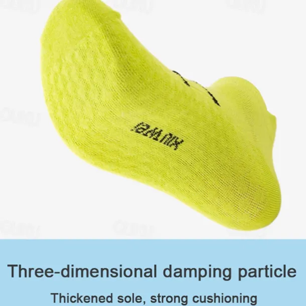 Men's 5 Pairs Multi Packs Socks Running Socks Casual Socks Black White Color Plain Vacation Sports & Outdoor Daily Basic Medium Spring Fall Fashion Casual