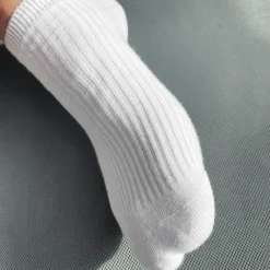 Men's 10 Pairs Multi Packs Socks Running Socks Casual Socks Black White Color Plain Vacation Sports & Outdoor Daily Basic Medium Spring Fall Fashion Casual