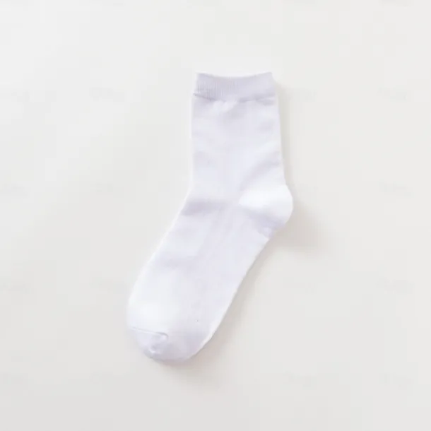 Men's 5 Pairs Multi Packs Socks Crew Socks Running Socks Casual Socks Black White Color Solid / Plain Color Sports & Outdoor Daily Vacation Basic Medium Spring Fall Fashion Casual