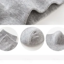 Men's 5 Pairs Multi Packs Socks Crew Socks Running Socks Casual Socks Black White Color Solid / Plain Color Sports & Outdoor Daily Vacation Basic Medium Spring Fall Fashion Casual