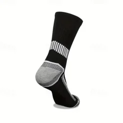 Men's 6 Pairs Multi Packs Socks Running Socks Casual Socks Black+White+Gray Black Color Color Block Plain Sports & Outdoor Daily Vacation Basic Medium Spring Fall Fashion Casual