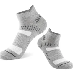 Men's 2 Pairs Socks Ankle Socks Low Cut Socks Black White Color Striped Casual Daily Basic Medium Summer Spring Fall Stylish Traditional / Classic