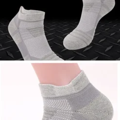 Men's 3 Pairs Socks Ankle Socks Sport Socks / Athletic Socks Low Cut Socks Black White Color Plain Outdoor Daily Wear Vacation Thin Spring & Summer Fashion Sport