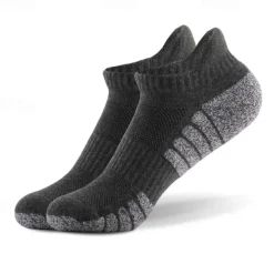 Men's 2 Pairs Socks Ankle Socks Sport Socks / Athletic Socks Low Cut Socks Black White Color Color Block Outdoor Daily Wear Vacation Medium Spring & Summer Fashion Sport