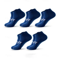 Men's 5 Pairs Socks Ankle Socks Sport Socks / Athletic Socks Low Cut Socks Black White Color Plain Casual Daily Basic Medium Summer Spring Fall Stylish Traditional / Classic