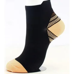 Men's 3 Pairs Socks Compression Socks Light Yellow Yellow Color Color Block Casual Daily Basic Medium Summer Spring Fall Stylish Traditional / Classic