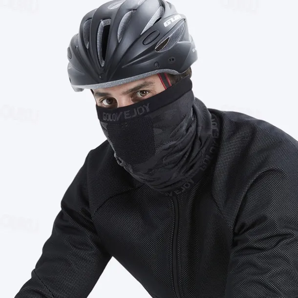 Men's 1 PCS Face Mask Fleece Neck Neck Gaiter Windproof Warm Mask Streetwear Outdoor