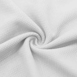 Men's 2 Piece Waffle Henley Shirt T-shirt Suits Tracksuit Short Sleeve Short Sleeves Short Pant Henley Summer Solid Color Drawing Gymnatics Casual 2 Piece Vacation Daily Wear Activewear Black White