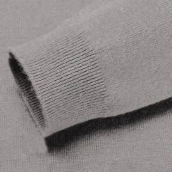 Men's 100% Wool Sweater Pullover Sweater Jumper Knit Solid Color Crew Neck Knitwear Elegant School Training Clothing Apparel Fall Winter Black White S M L