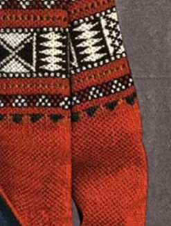 Men's Abstract Graphic Prints Geometry Winter Coat Fleece Jacket Coat Warm Breathable Comfortable Fashion Streetwear Sport Sports & Outdoor Daily Wear Going out Zipper Pocket Print Fall & Winter