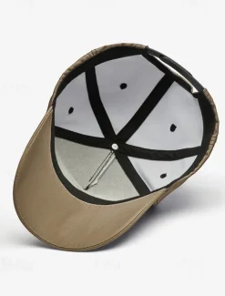 Men's Adjustable Baseball Cap with Patriotic Deer Print and American Flag Design - Outdoor Sports and Casual Wear Hat