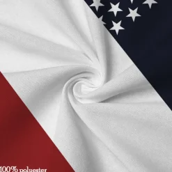 Men's American / USA National Flag Shirt Western Shirt Cowboy Shirt Sleeveless Western Style Outdoor Party Summer Spring Shirt Collar White