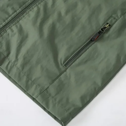 Men's American US Flag Jacket Raincoat Shell Jacket Waterproof Rain Waterproof Lightweight Casual Sports Outdoor Camping & Hiking Embroidered Side Pockets Zip Front Fall Winter Hooded Long Sleeve