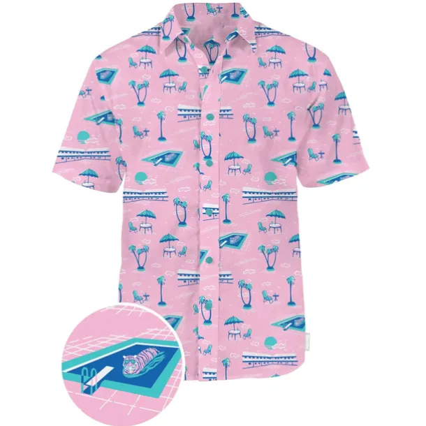 Men's Animal Dinosaur Coconut Tree Shirt Summer Hawaiian Shirt Aloha Shirt Short Sleeves Shirt Turndown Tropical Hawaiian Designer Outdoor Casual Daily White Black / Green Navy Blue 3D Print S M L