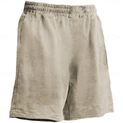 Men's Animal Lion Cross Board Shorts Swim Shorts Swim Trunks Mid Waist Hawaiian Casual Holiday Beach Drawstring with Mesh lining Elastic Waist Designer Clothing Apparel