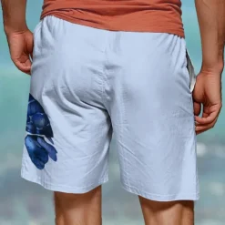 Men's Animal Turtle Marine Life Swim Trunks Swim Shorts Board Shorts Mid Waist Vacation Hawaiian Holiday Vacation Holiday Beach Drawstring with Mesh lining Elastic Waist Designer Clothing Apparel