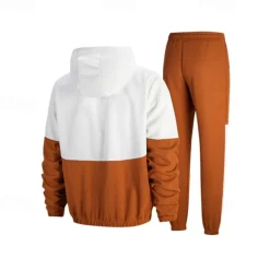 Men's Athletic Pants Active Pants Sweatpants Set Pocket Drawstring Elastic Waist Color Block Comfort Sports Outdoor Daily Fashion Casual Black Wine Micro-elastic