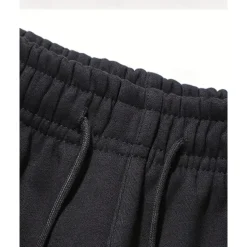 Men's Athletic Pants Jogging Pants Training Pants Pocket Elastic Waist Plain Comfort Sports Outdoor Sports Black Light Grey Micro-elastic