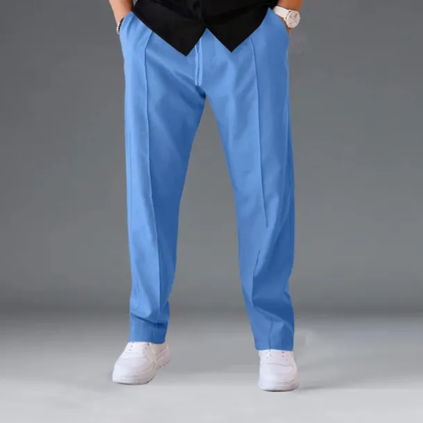 Men's Athletic Pants Sweatpants Joggers Trousers Sports Pants Pocket Drawstring Elastic Waist Plain Comfort Sports Outdoor Daily Fashion Casual Black White Micro-elastic