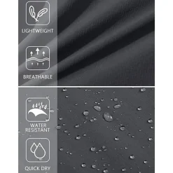 Men's Athletic Shorts Cargo Shorts Outdoor Shorts Hiking Shorts Buttons Pocket Plain Waterproof Breathable Short Outdoor Camping & Hiking Going out Sports Casual Black Green