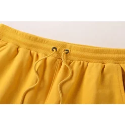 Men's Athletic Shorts Sweat Shorts Terry Shorts Pocket Drawstring Elastic Waist Plain Comfort Outdoor Daily Going out Fashion Streetwear Black White