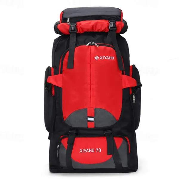 Men's Backpack Functional Backpack Tactical Backpack Outdoor Camping & Hiking Traveling Color Block Oxford Cloth Large Capacity Waterproof Breathable Zipper 202 black 201 dark blue 202 military green