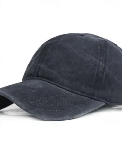 Men's Baseball Cap Black Yellow Cotton Streetwear Stylish Casual Daily Outdoor clothing Holiday Plain Sunscreen