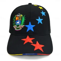 Men's Baseball Cap Sun Hat Trucker Hat Black White Cotton Embroidered Fashion Casual Daily Weekend Solid / Plain Color Adjustable Sunscreen Breathable