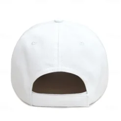 Men's Baseball Cap Sun Hat Trucker Hat Black White Cotton Embroidered Fashion Casual Daily Weekend Solid / Plain Color Adjustable Sunscreen Breathable