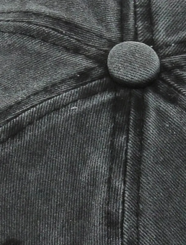 Men's Baseball Cap Sun Hat Trucker Hat Black Navy Blue Polyester Embroidered Fashion Casual Street Daily Anchor Adjustable Sunscreen Breathable