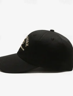 Men's Baseball Cap Sun Hat Trucker Hat Black Navy Blue Polyester / Cotton Blend Embroidered Fashion Casual Street Daily Letter Adjustable Sunscreen Breathable