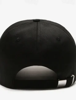 Men's Baseball Cap Sun Hat Trucker Hat Black Navy Blue Polyester / Cotton Blend Embroidered Fashion Casual Street Daily Letter Adjustable Sunscreen Breathable