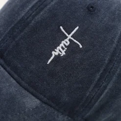 Men's Baseball Cap Sun Hat Trucker Hat Black White Cotton Embroidered Fashion Casual Daily Festival Cross Faith Sunscreen Breathable