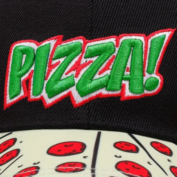 Men's Baseball Cap Sun Hat Trucker Hat Black Gray Cotton Embroidered Fashion Casual Street Daily Pizza Adjustable Sunscreen Breathable