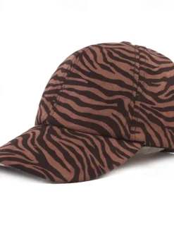 Men's Baseball Cap White Brown Cotton Print Streetwear Stylish Casual Daily Outdoor clothing Holiday Cheetah Print Zebra Print Sunscreen
