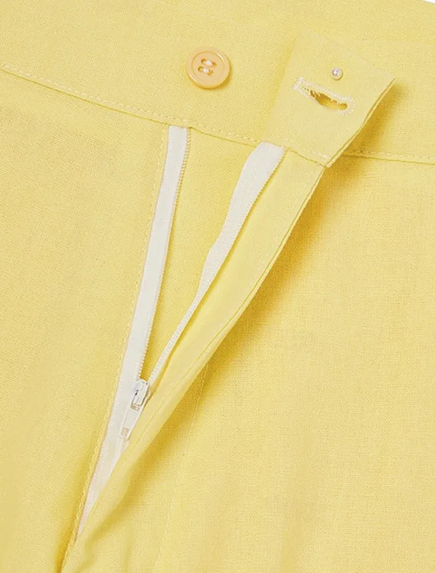 Men's Beach Wedding Linen Suits Pink Sky Blue Solid Colored Standard Fit 2 Piece Single Breasted One-button