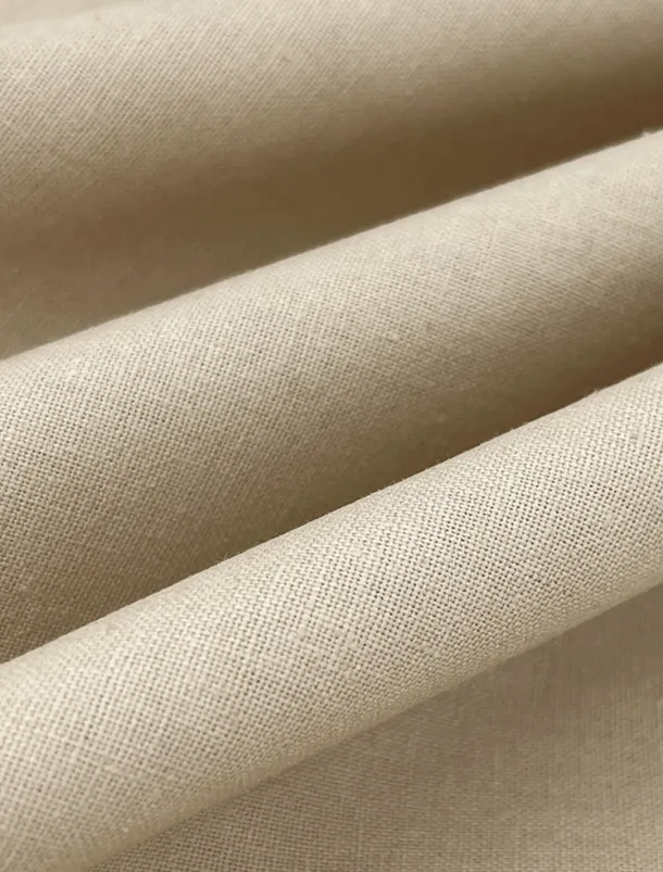 Men's Beach Wedding Linen Suits Khaki Lightweight Casual Solid Colored Standard Fit 2 Piece Single Breasted Two-buttons