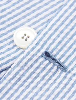 Men's Beach Wedding Suits Peak Blue Solid Colored Standard Fit 2 Piece Single Breasted Two-buttons