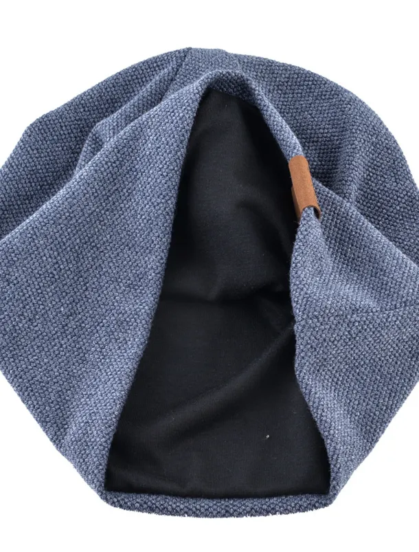 Men's Beanie Hat Black Red Cotton Pure Color Knitted Simple Outdoor Outdoor Street Daily Pure Color Windproof Warm Breathable