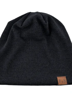 Men's Beanie Hat Black Red Cotton Pure Color Knitted Simple Outdoor Outdoor Street Daily Pure Color Windproof Warm Breathable