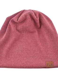 Men's Beanie Hat Black Red Cotton Pure Color Knitted Simple Outdoor Outdoor Street Daily Pure Color Windproof Warm Breathable