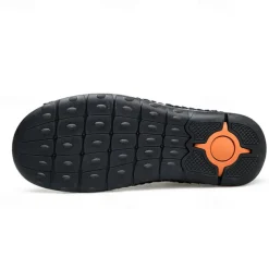 Men's Beige Genuine Faux Leather Moccasins – Handmade Stitching Casual Slip-On Driving Shoes for Outdoor & Trave