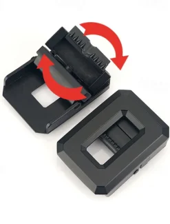 Men's Belt Nylon Belt Reversible Belt Waist Belt Red Kakhi Alloy Durable Adjustable Plain Outdoor Daily