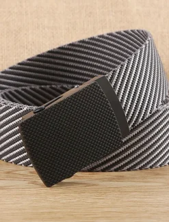 Men's Belt Nylon Belt Waist Belt Yellow Blue Alloy Durable Adjustable Plain Outdoor Daily